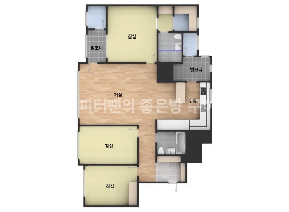 아파트 기본 평면도