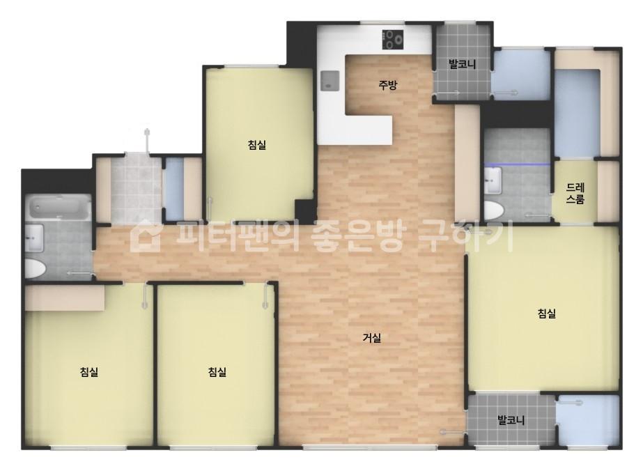 아파트 기본 평면도