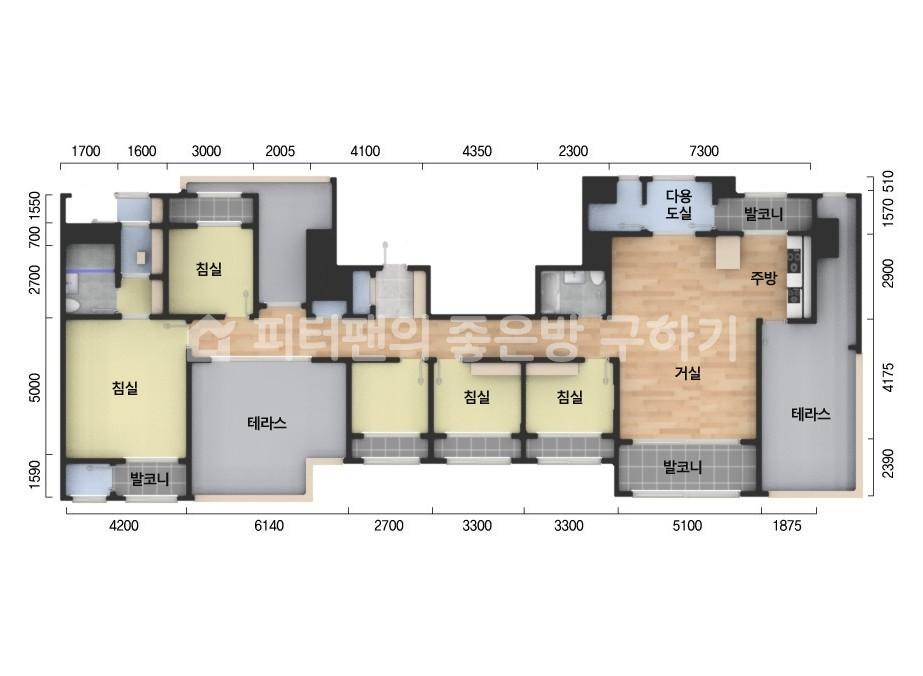 아파트 기본 평면도