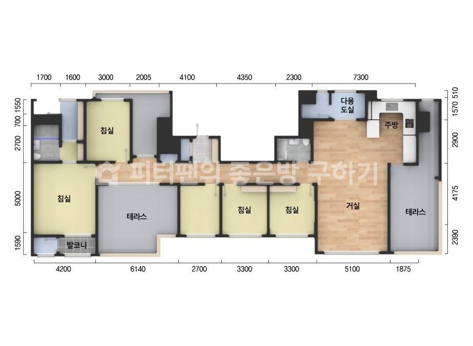 아파트 기본 평면도