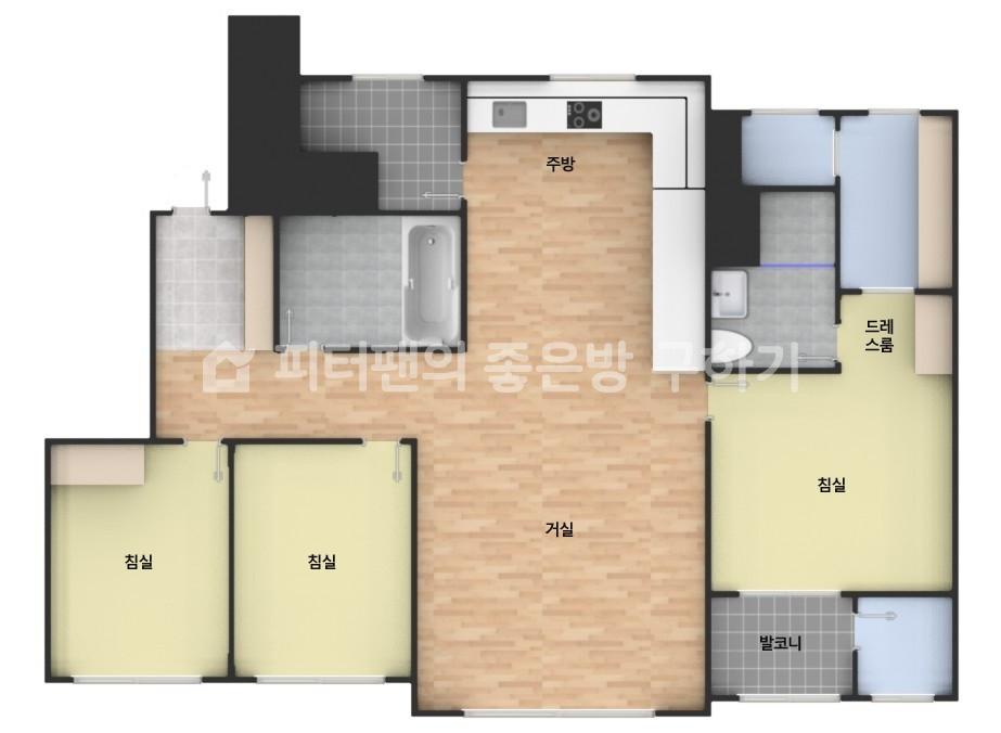 아파트 기본 평면도
