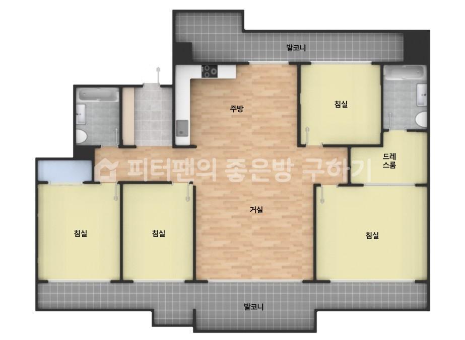 아파트 기본 평면도