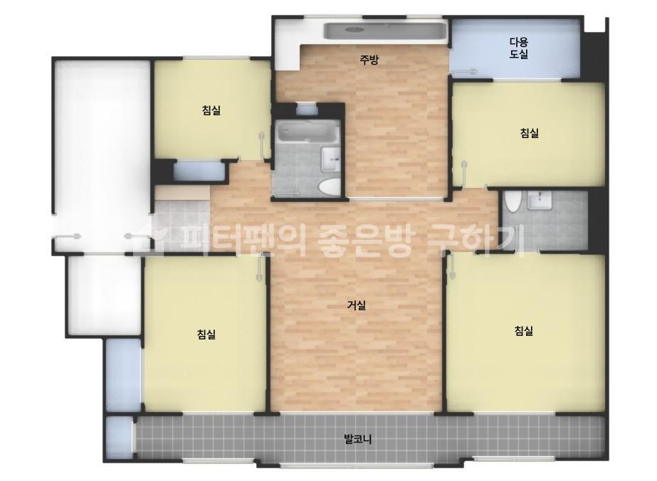 아파트 기본 평면도