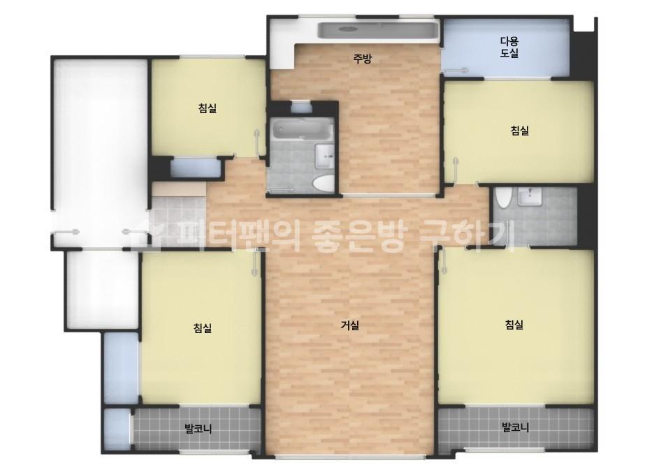 아파트 기본 평면도