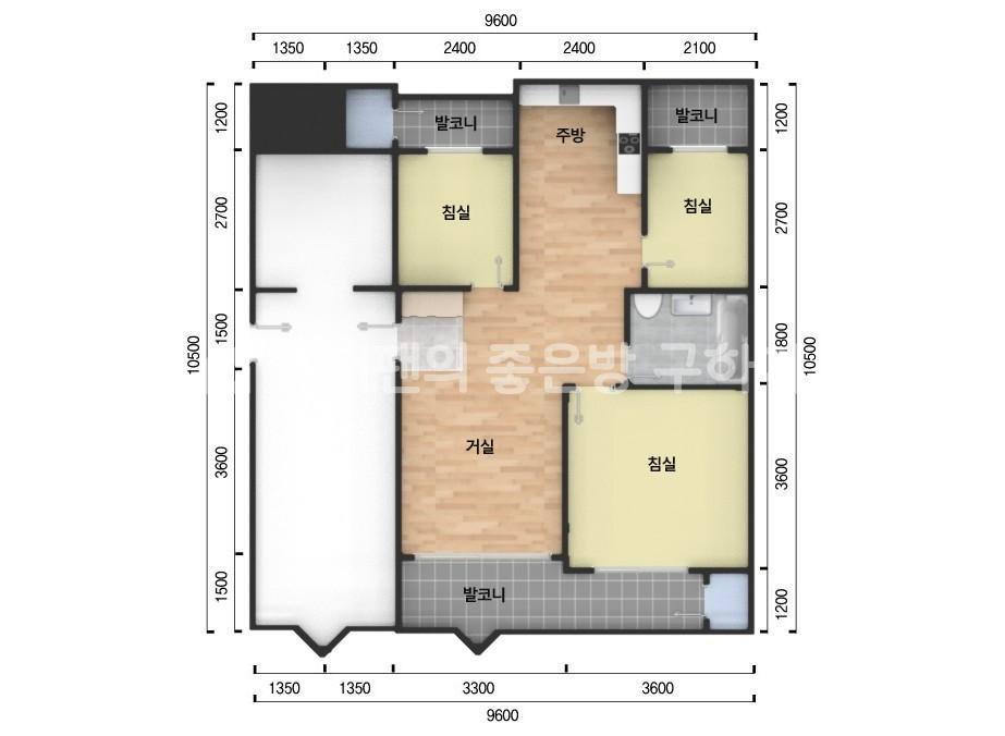 아파트 기본 평면도