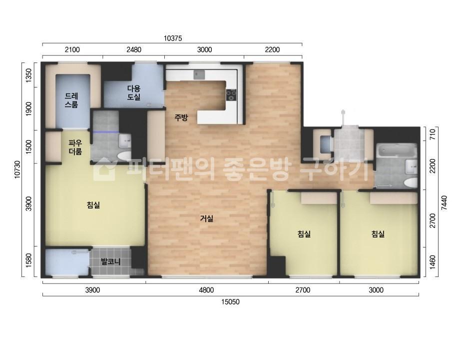 아파트 기본 평면도