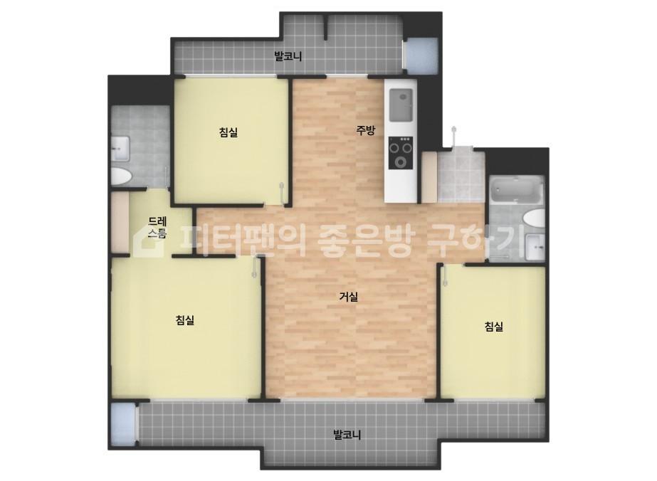 아파트 기본 평면도