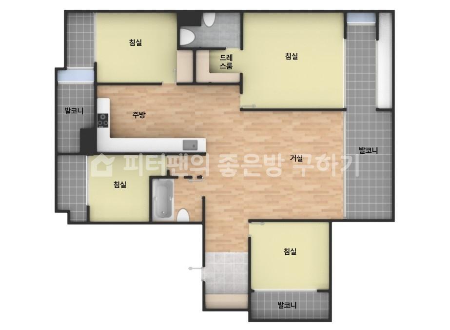 아파트 기본 평면도