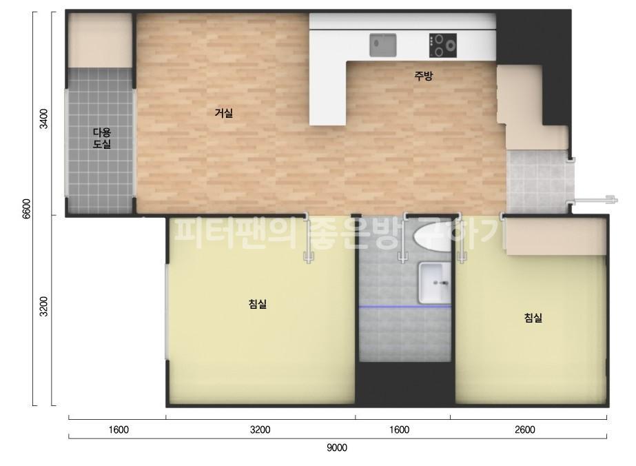 아파트 기본 평면도
