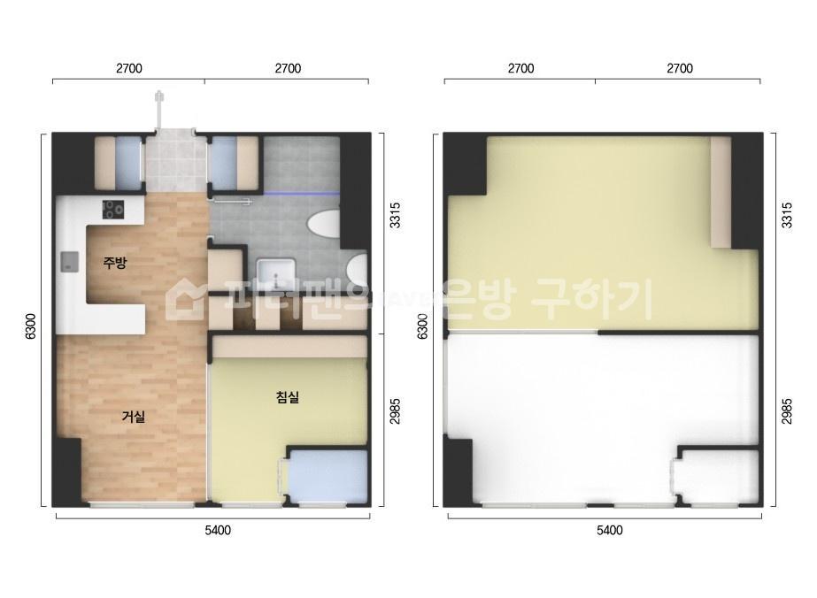 아파트 기본 평면도