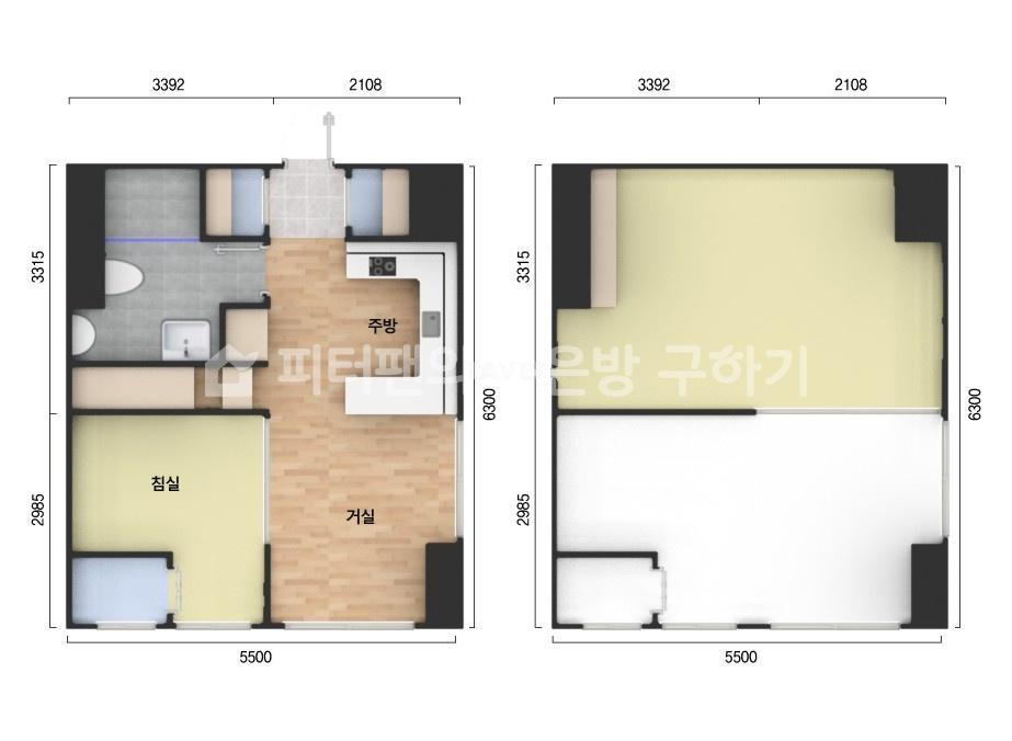 아파트 기본 평면도
