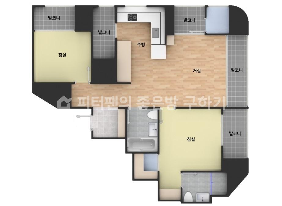 아파트 기본 평면도