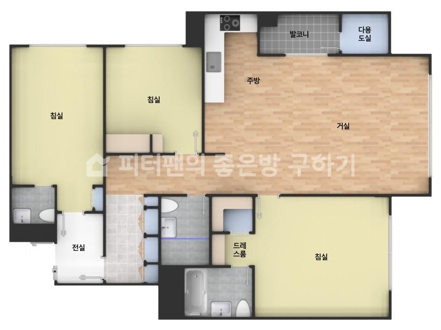 아파트 기본 평면도