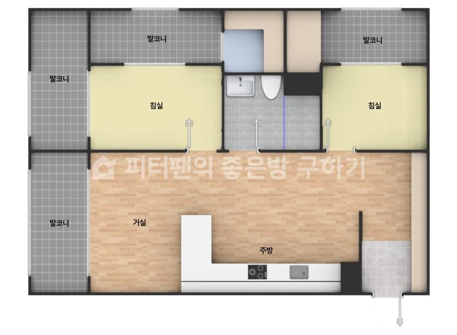 아파트 기본 평면도