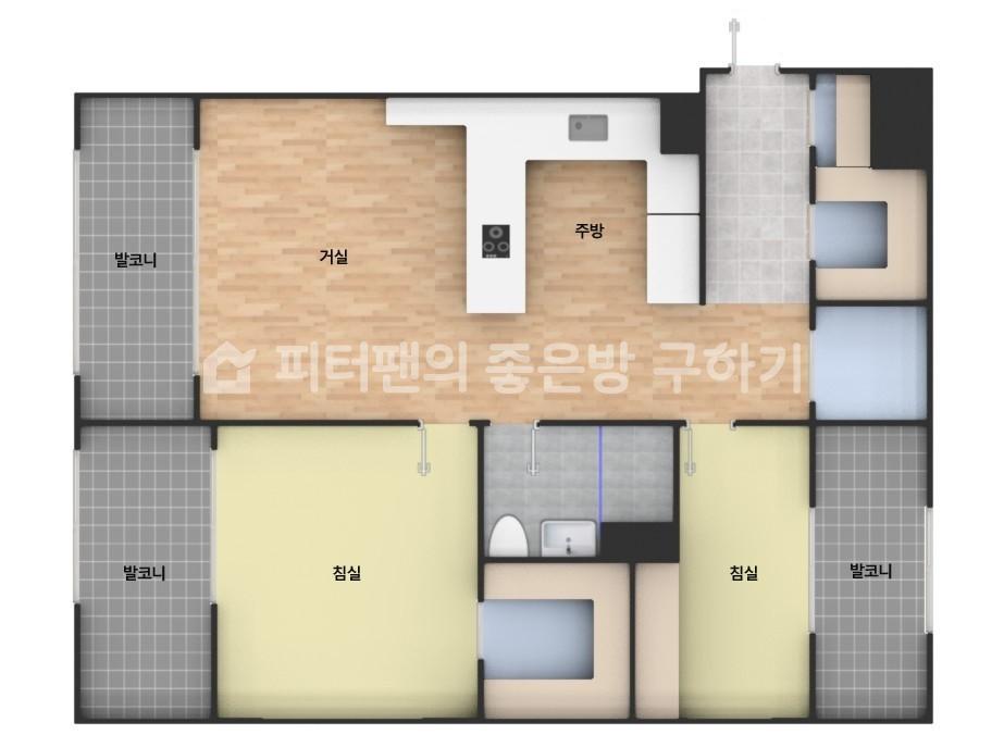 아파트 기본 평면도