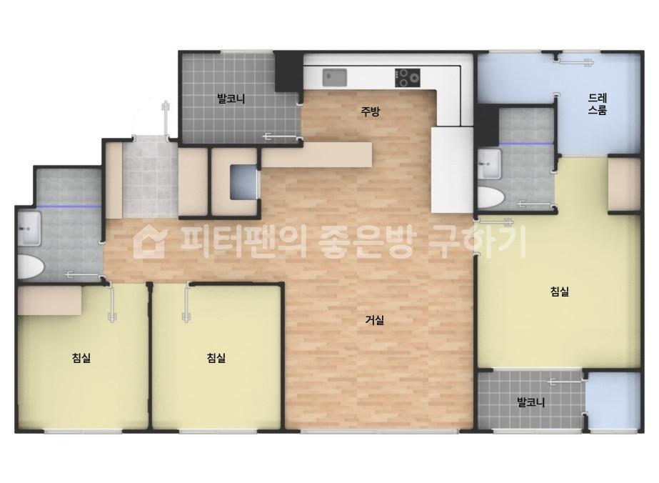 아파트 기본 평면도