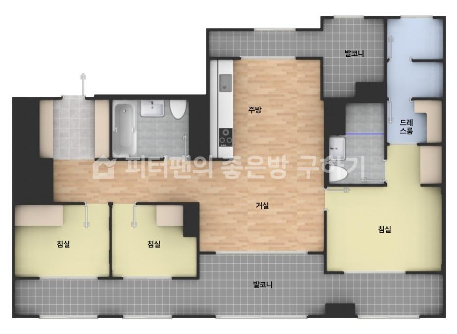 아파트 기본 평면도