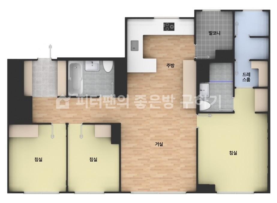 아파트 기본 평면도