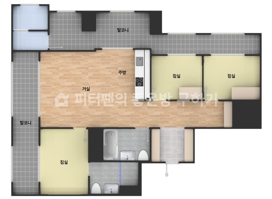 아파트 기본 평면도