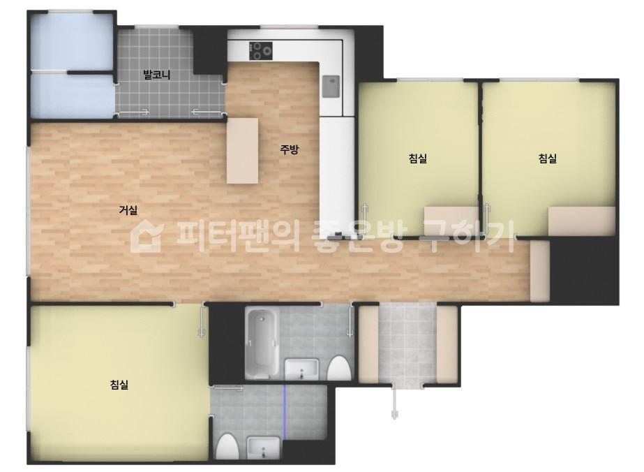아파트 기본 평면도