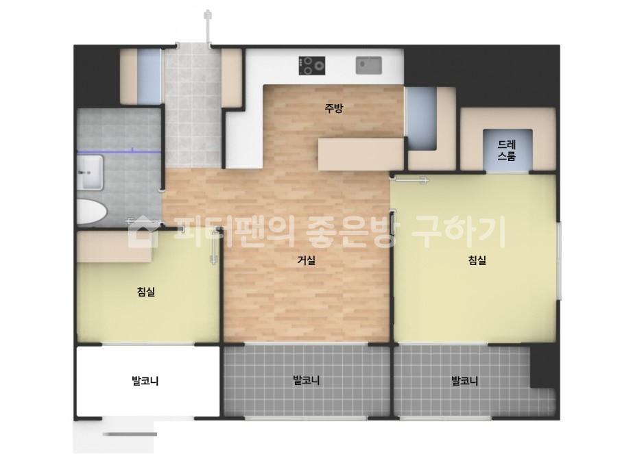 아파트 기본 평면도