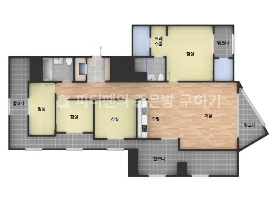 아파트 기본 평면도