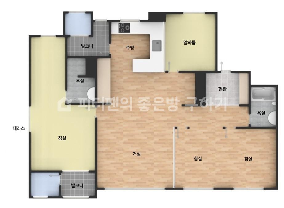 아파트 기본 평면도