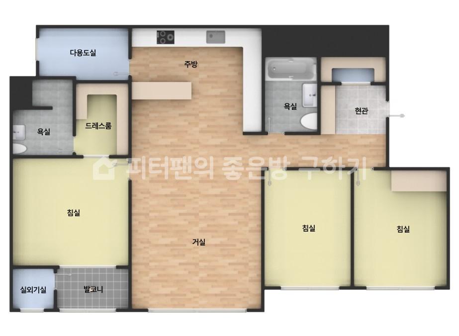 아파트 기본 평면도