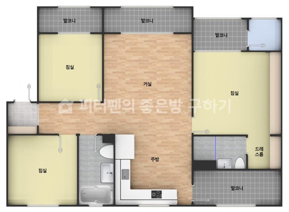 아파트 기본 평면도