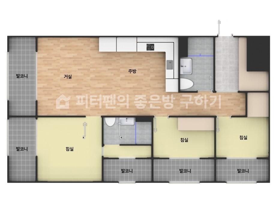 아파트 기본 평면도