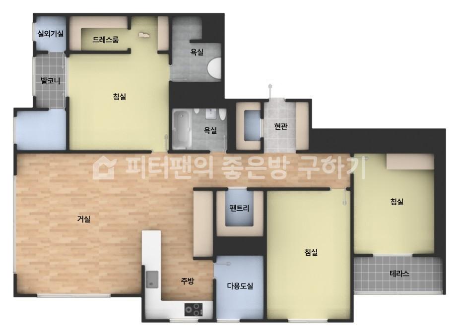 아파트 기본 평면도