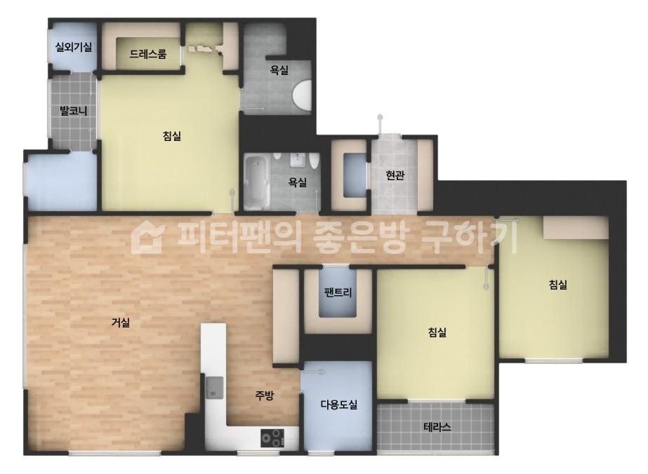 아파트 기본 평면도