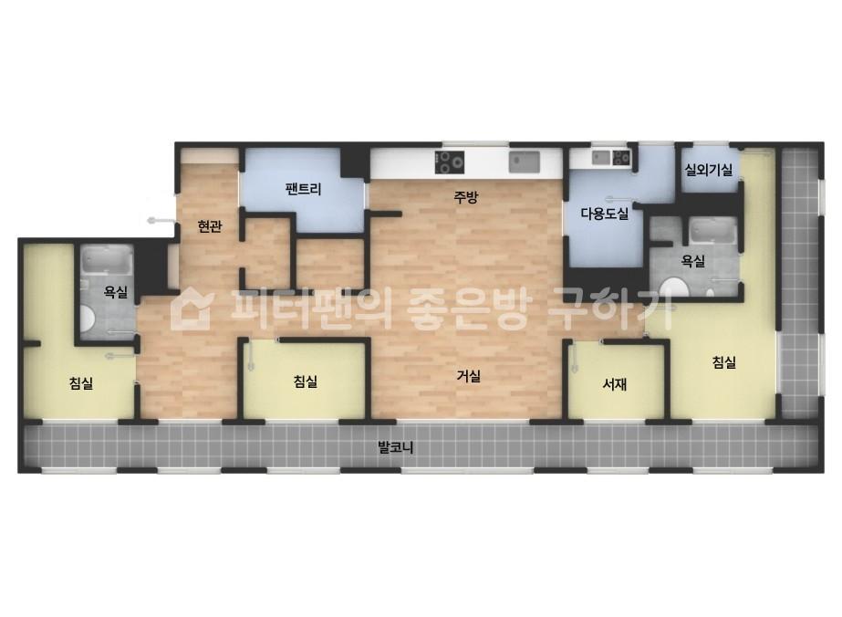 아파트 기본 평면도