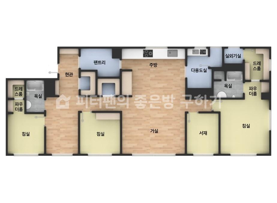 아파트 기본 평면도