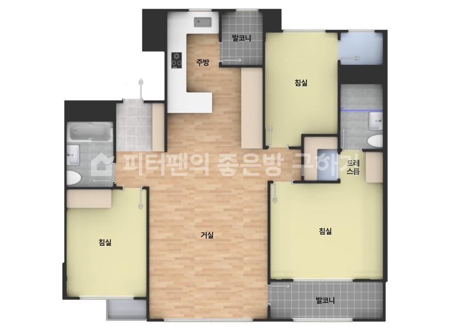아파트 기본 평면도