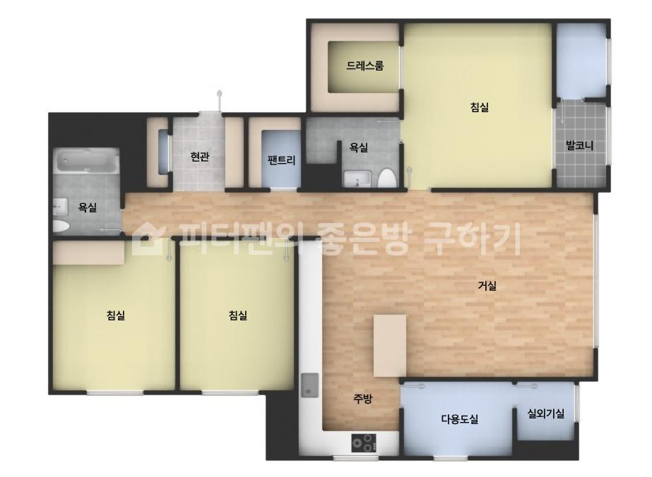 아파트 기본 평면도