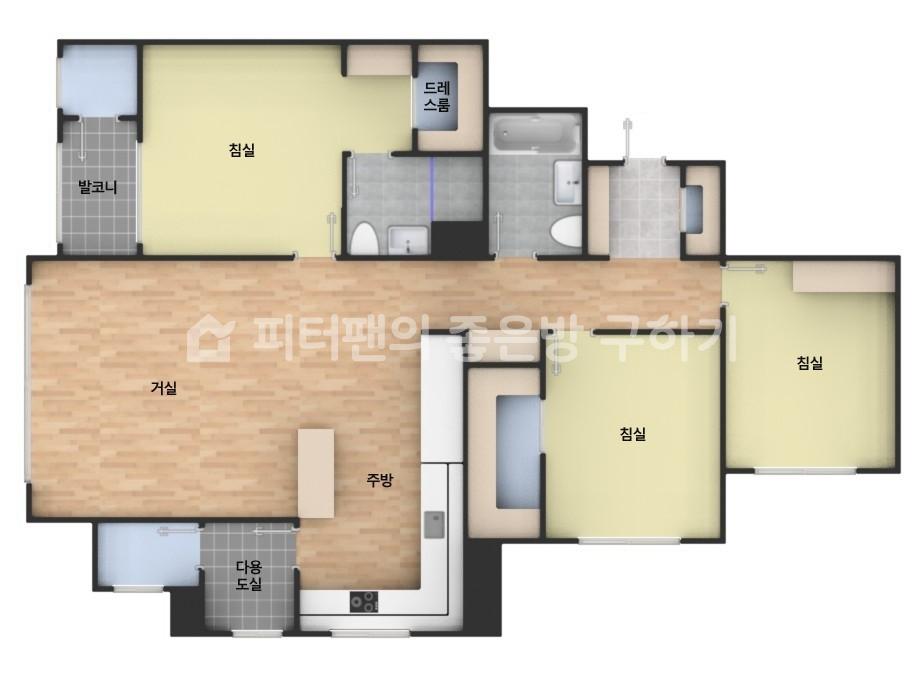 아파트 기본 평면도