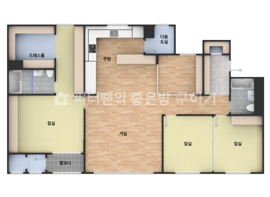 아파트 기본 평면도