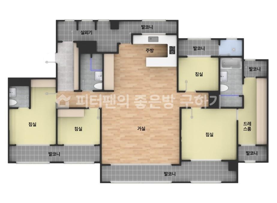 아파트 기본 평면도
