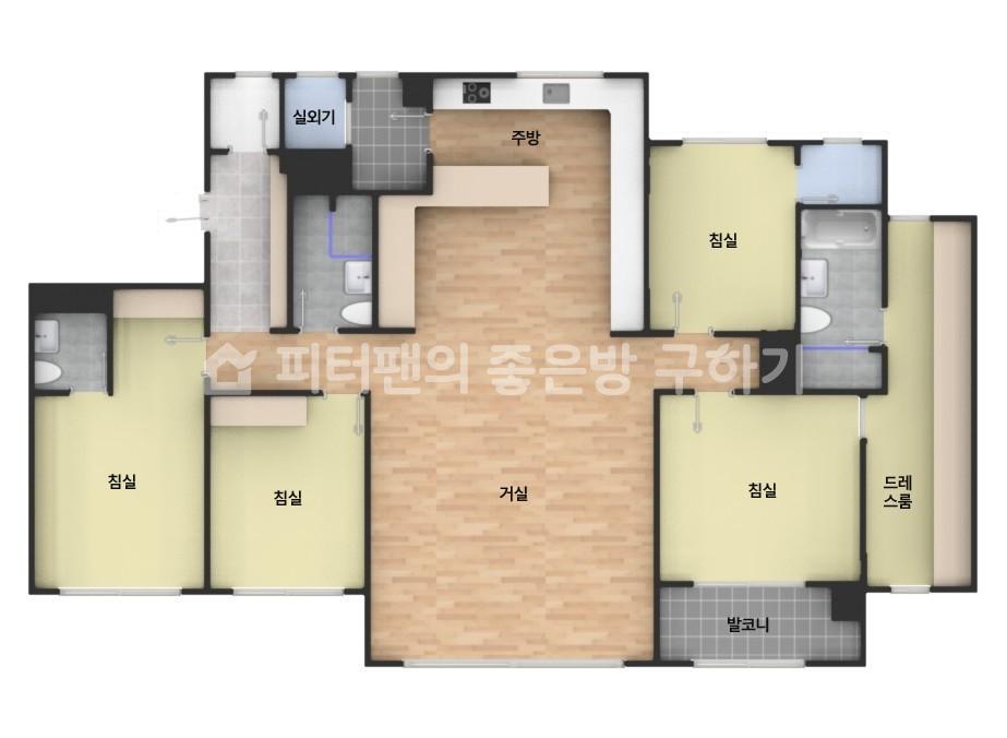 아파트 기본 평면도