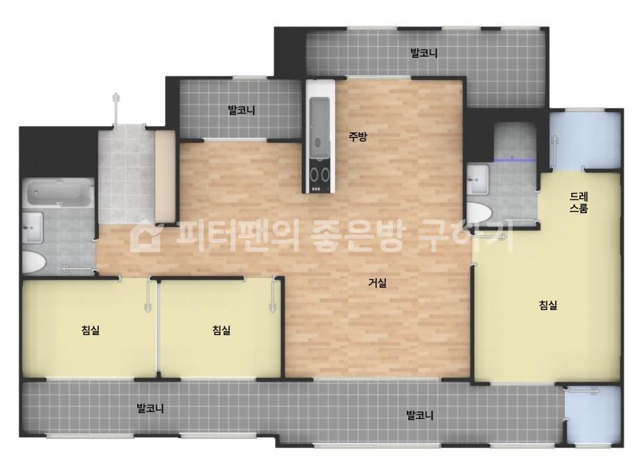 아파트 기본 평면도