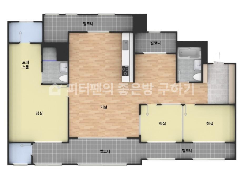 아파트 기본 평면도
