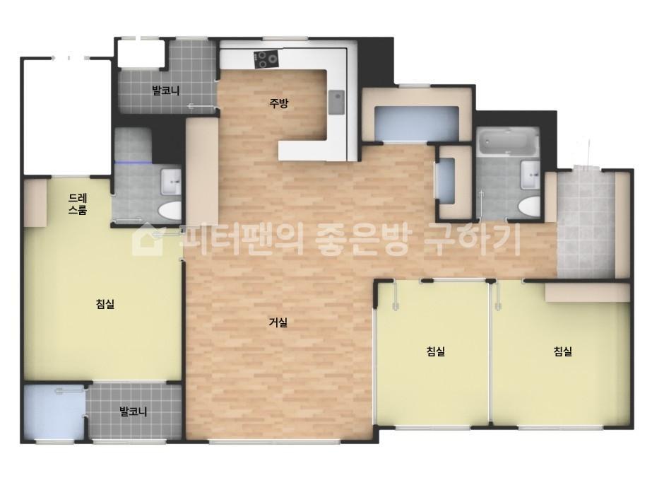 아파트 기본 평면도