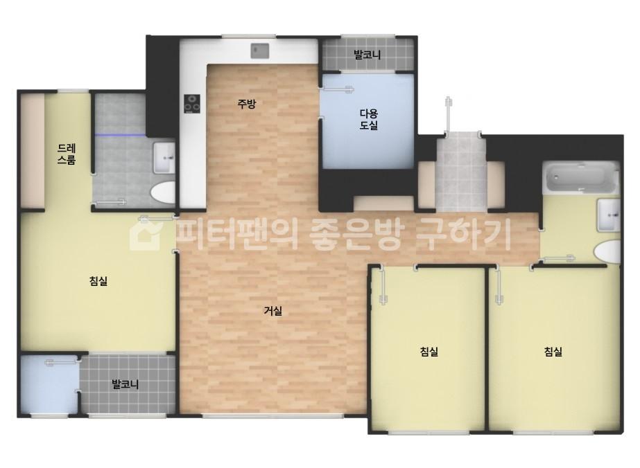아파트 기본 평면도