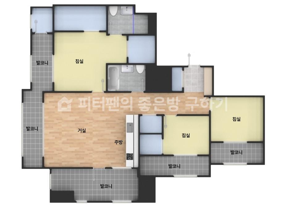 아파트 기본 평면도