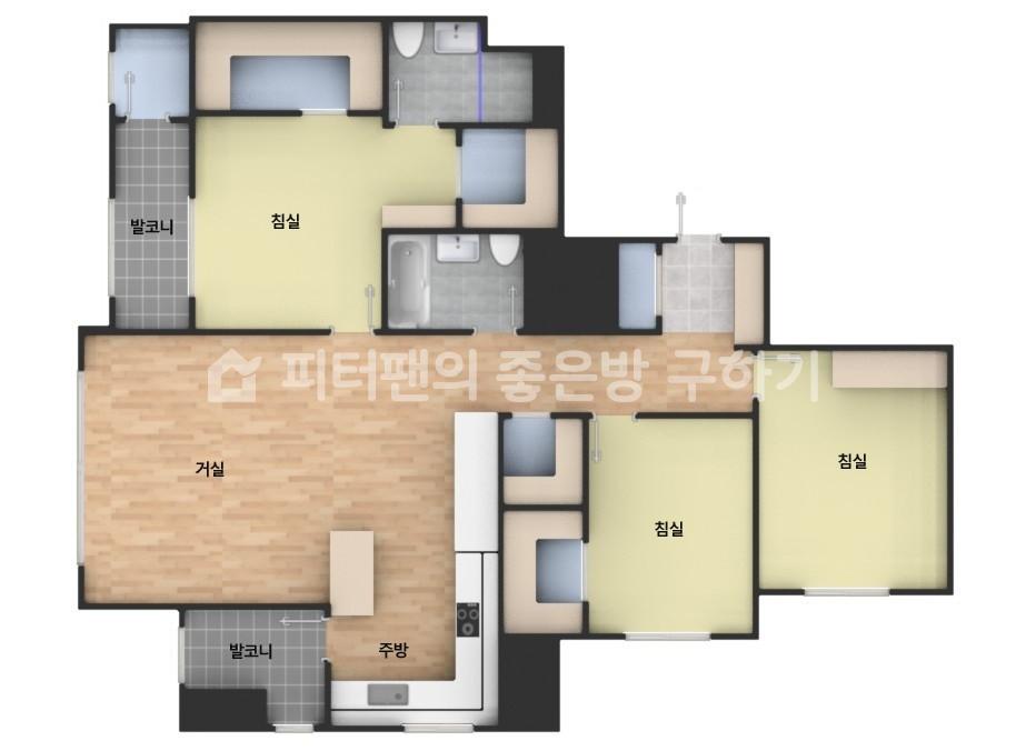 아파트 기본 평면도