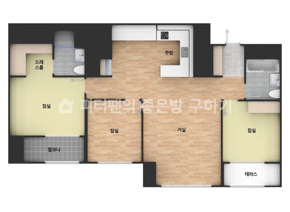 아파트 기본 평면도