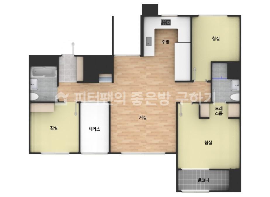 아파트 기본 평면도