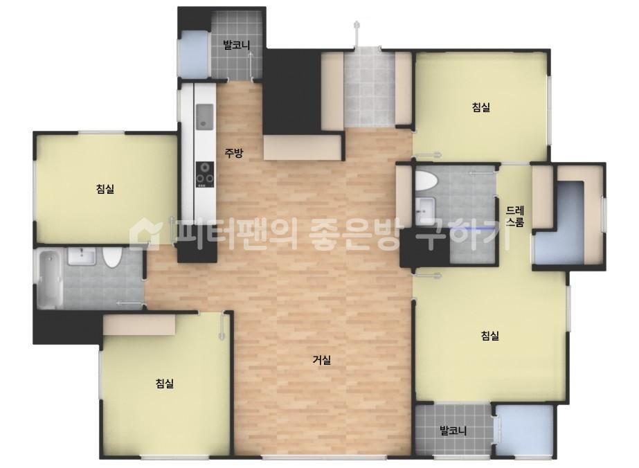 아파트 기본 평면도