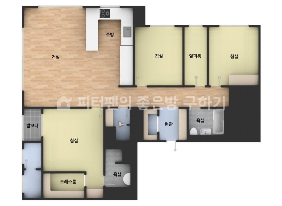 아파트 기본 평면도